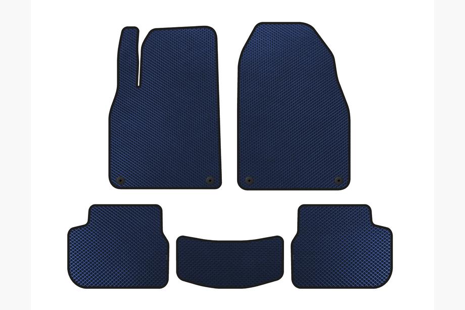 Saab 9-3 2002-2014 Tapis de sol EVA (Bleu) Image