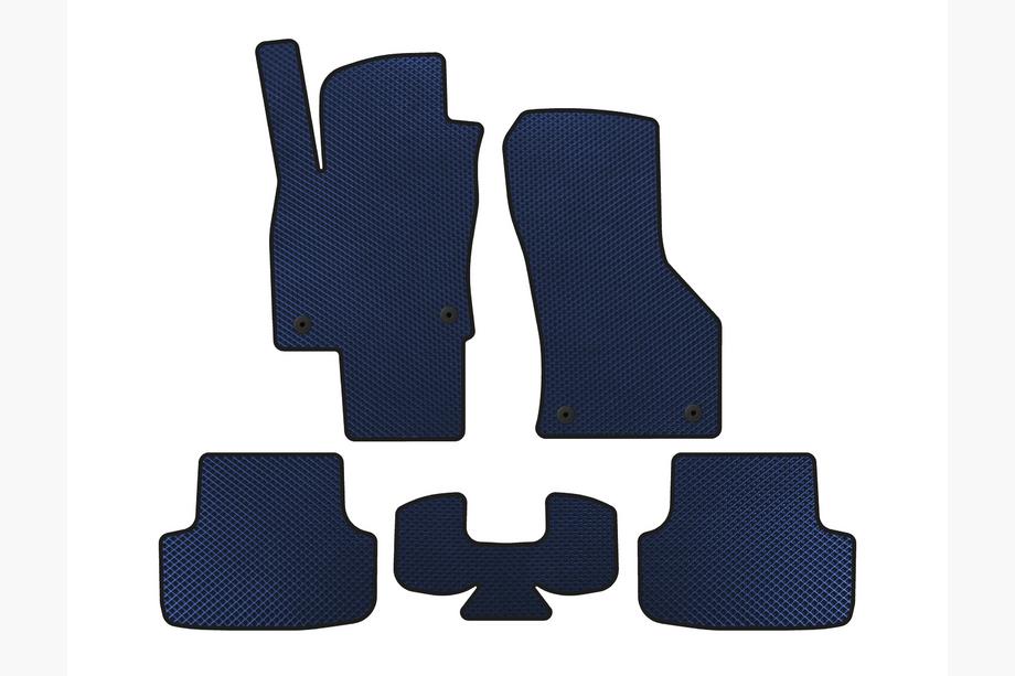 Seat Leon 2013-2020 Tapis de sol EVA (Bleu) Image