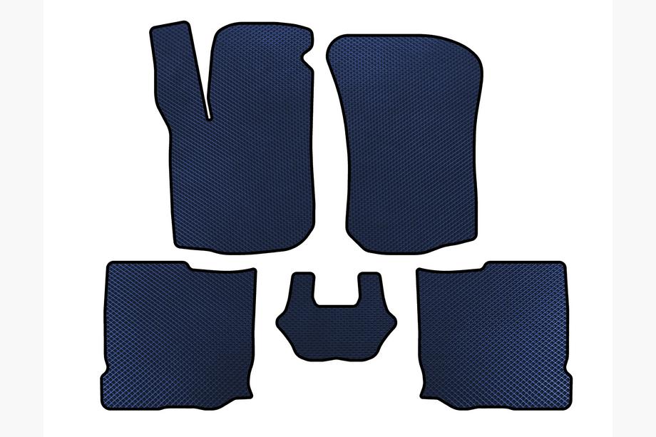 Seat Leon 1999-2005 Tapis de sol EVA (HB, 5 Portes, Bleu) Image