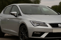 Seat Leon 2013-2020 Couvre-Rétroviseurs (2 pcs, Acier Inoxydable) photo 1
