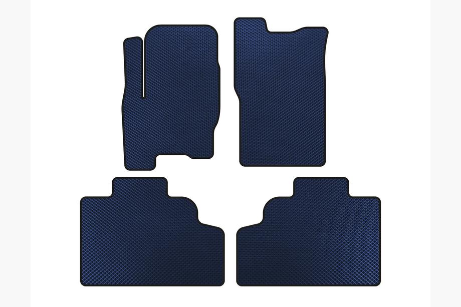 SsangYong Korando 1997-2006 Tapis de sol EVA (Bleu) Image