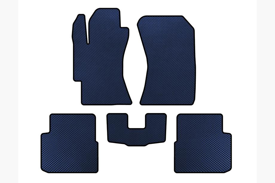 Subaru Impreza 2007-2011 Tapis de sol EVA (HB, Bleu) Image