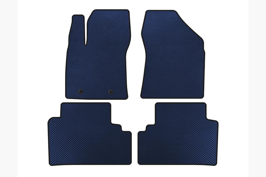 Toyota Avensis 2009-2018 Tapis de sol EVA (SD, Bleu) Image