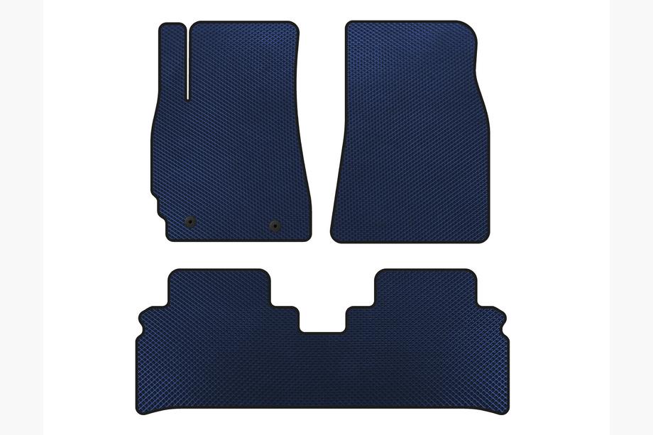 Toyota Highlander 2000-2008 Tapis de sol EVA (Bleu) Image