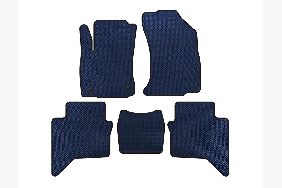 Toyota Hilux 2015- Tapis de sol EVA (Bleu) Image