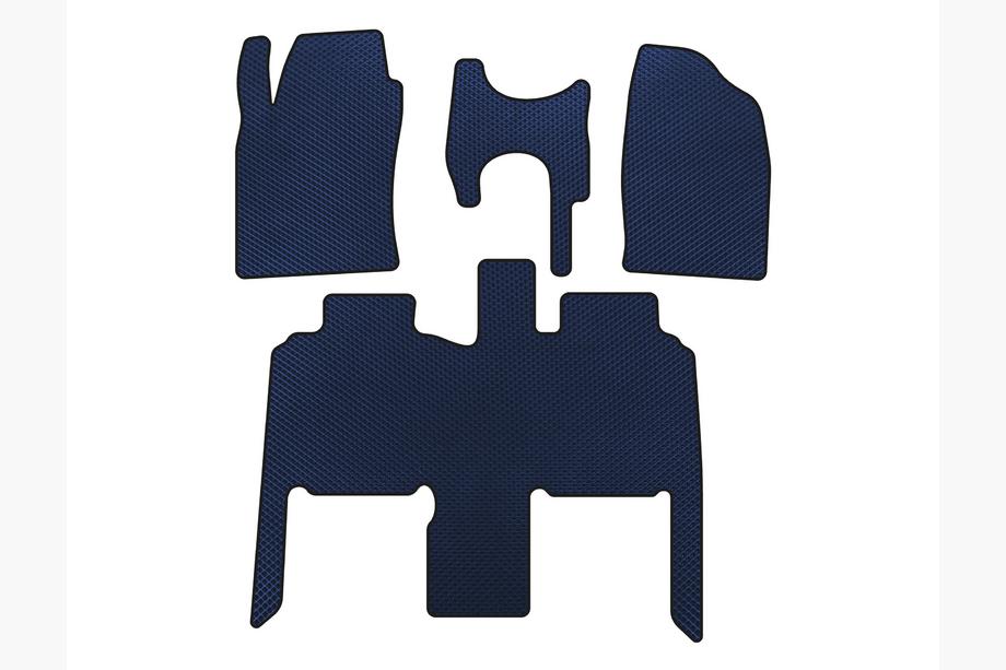 Toyota Previa 2000-2006 Tapis de sol EVA (Bleu) Image