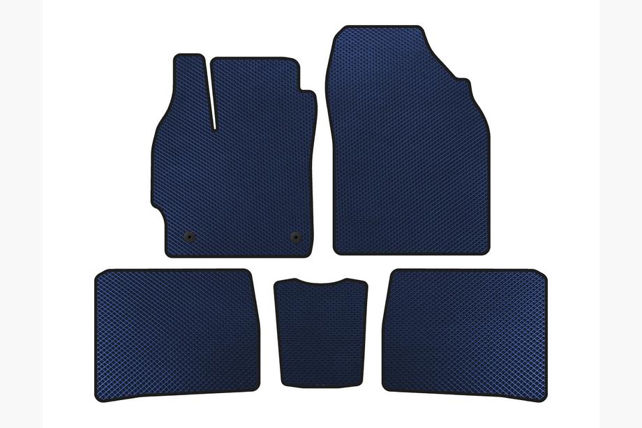Toyota Prius 2009-2015 Tapis de sol EVA (LB, Bleu) Image