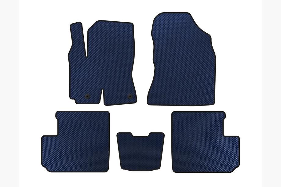 Toyota Rav 4 2001-2005 Tapis de sol EVA (Bleu) Image
