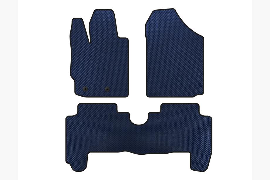 Toyota Yaris 2006-2011 Tapis de sol EVA (HB, 5 Portes, Bleu) Photo 1