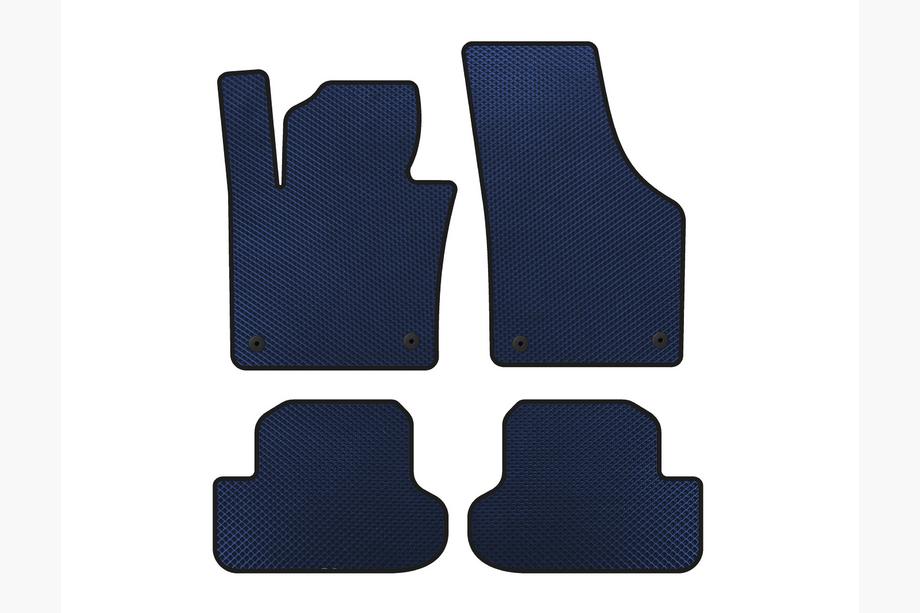 Volkswagen Beetle 2011-2015 Tapis de sol EVA (HB, Bleu) Image