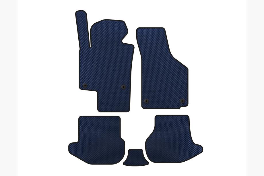 Volkswagen EOS 2006-2011 Tapis de sol EVA (Bleu) Image