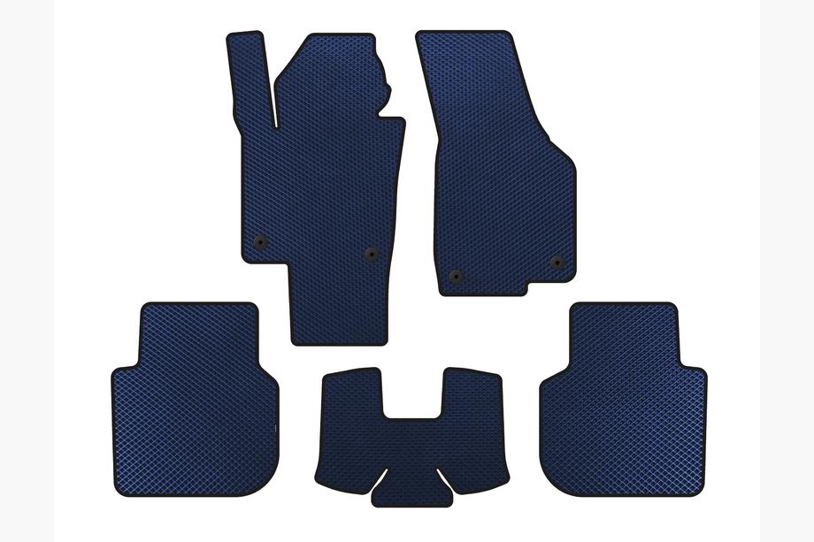 Volkswagen Passat B8 2015-2023 Tapis de sol EVA (2015-2019, SD, Bleu) Image