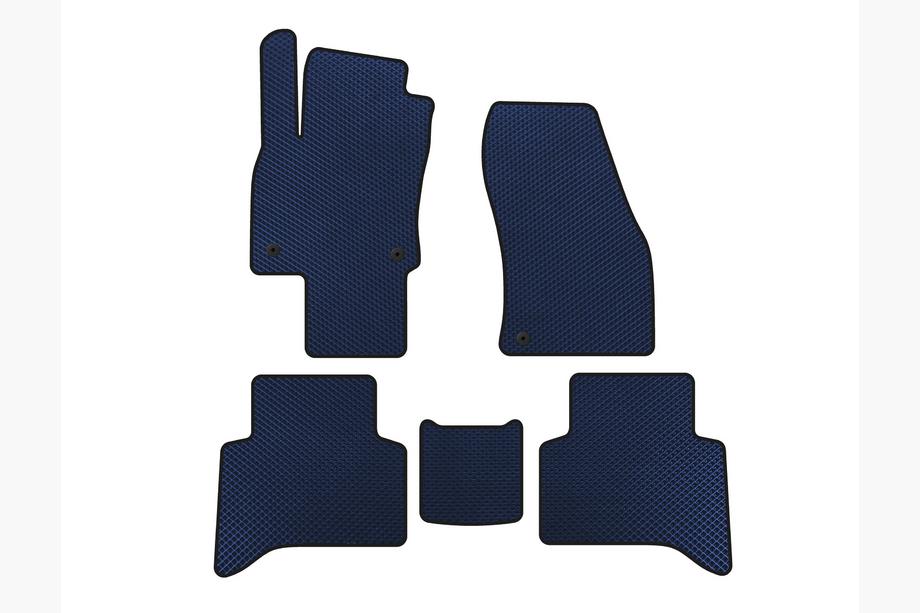 Volkswagen Touran 2015- Tapis de sol EVA (5 places, Bleu) Image