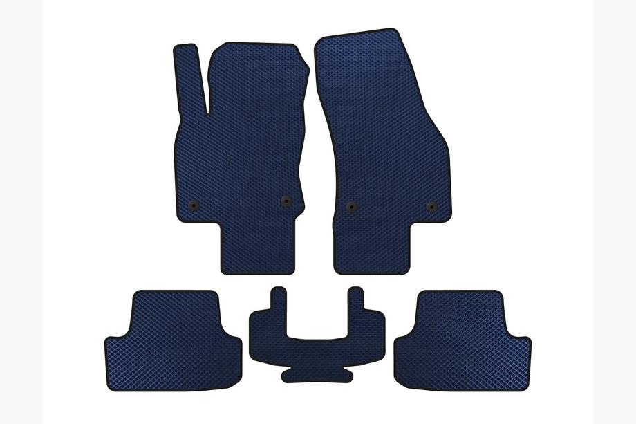 Volkswagen T-Roc 2017-2025 Tapis de sol EVA (5 portes, Bleu) Image
