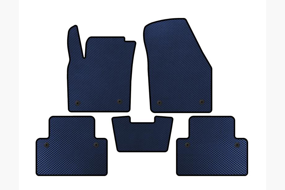 Volvo C30 2006-2012 Tapis de sol EVA (HB, 3 Portes, Bleu) Image