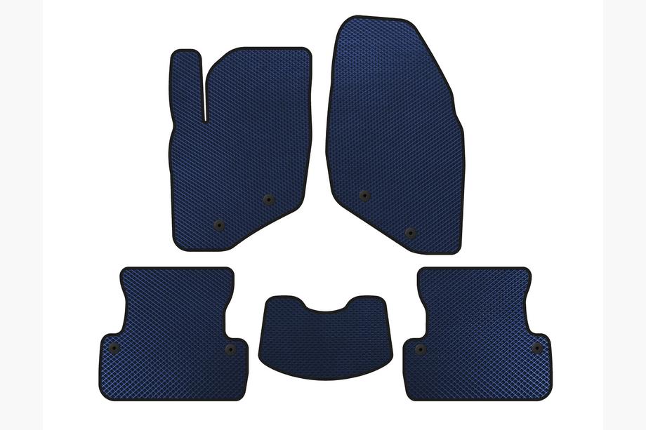Volvo S60 2000-2009 Tapis de sol EVA (SD, Bleu) Image