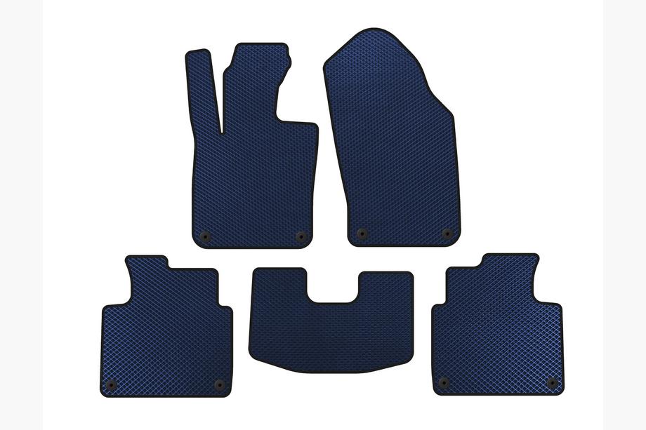 Volvo S90/V90 2016- Tapis de sol EVA (SD, Empattement Court, Bleu) Image