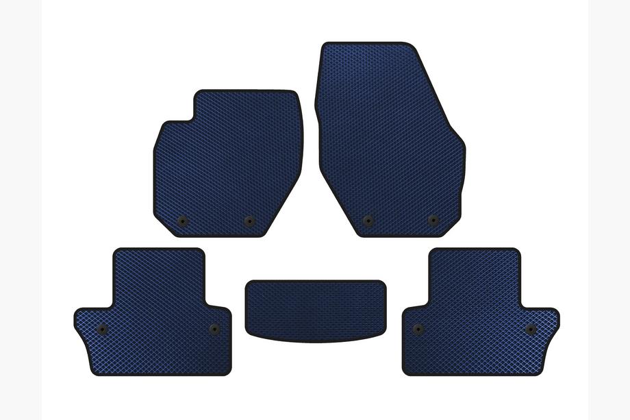 Volvo V60 2011-2018 Tapis de sol EVA (SW, Bleu) Image