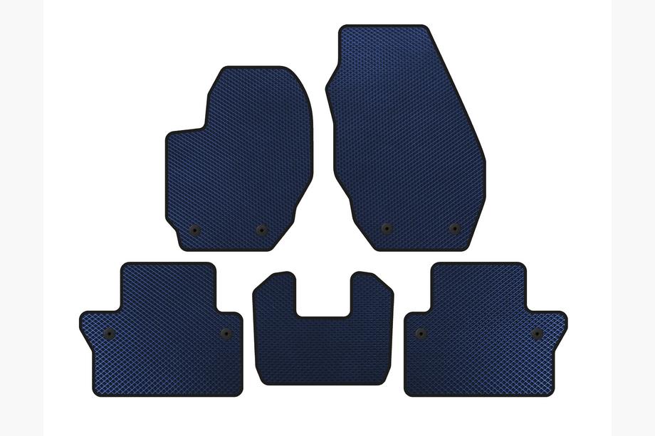 Volvo V70 2007-2013 Tapis de sol EVA (Bleu) Image