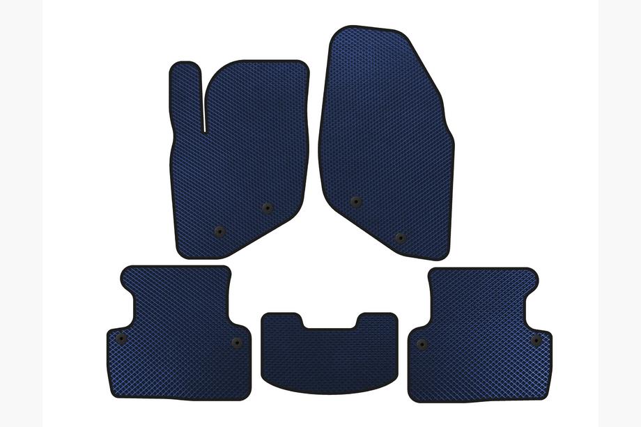 Volvo V70 2000-2007 Tapis de sol EVA (Bleu) Image