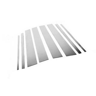 Enjoliveurs de Montants de Porte en Acier Inoxydable (8 pcs) Toyota Land Cruiser Prado 150 2009-2023 photo 4