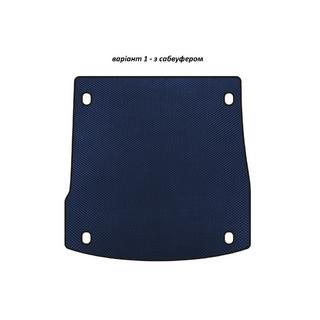 Tapis de coffre EVA V-1 (avec caisson de basses, Bleu)