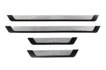 Peugeot 301 2012- Seuils de porte Flexill (4 pcs, inox) photo 2