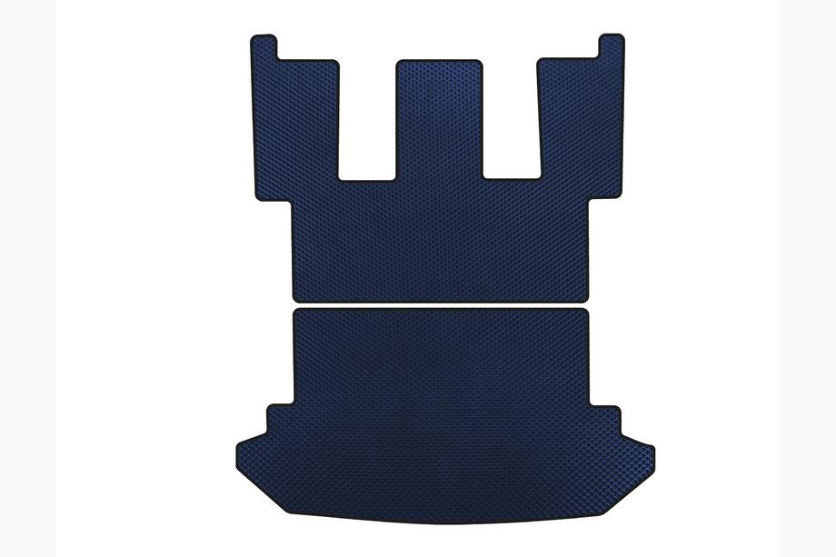 Peugeot 807 2002-2014 Tapis de coffre EVA (Bleu) Image