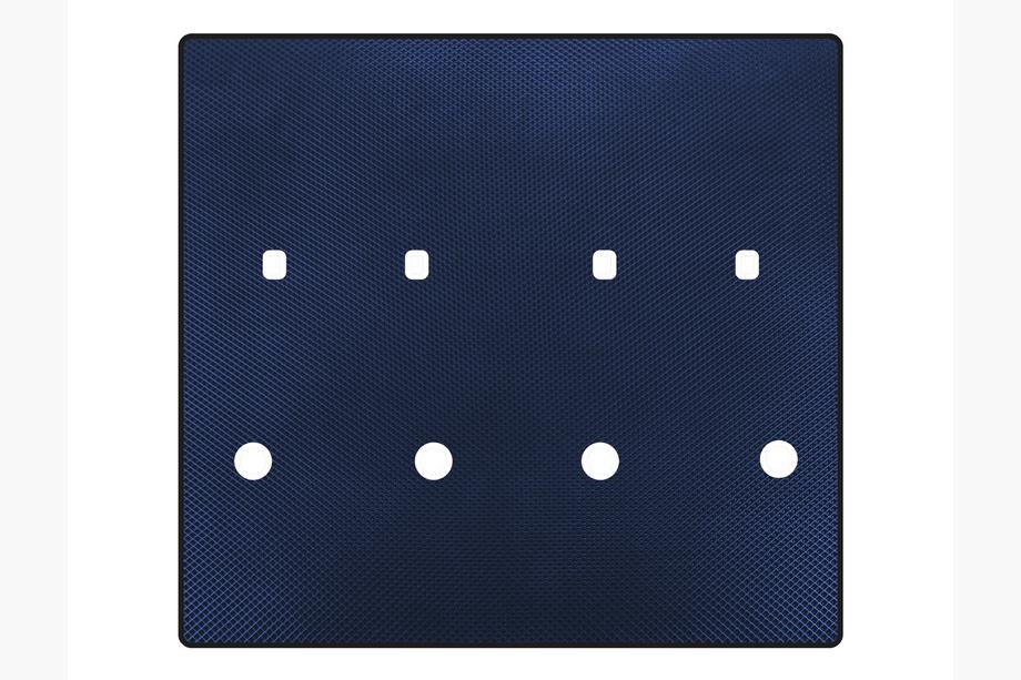 Peugeot Partner/Rifter 2019- Tapis de coffre EVA (Empattement long, Bleu) Image