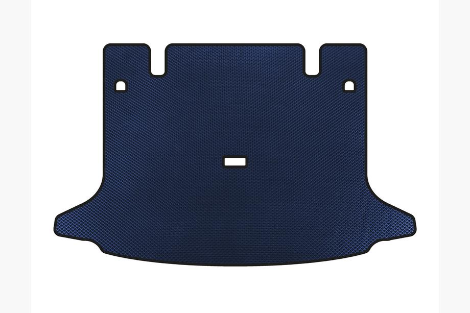 Dacia Logan I 2005-2008 Tapis de coffre EVA (SW, 7 places, Bleu) Image