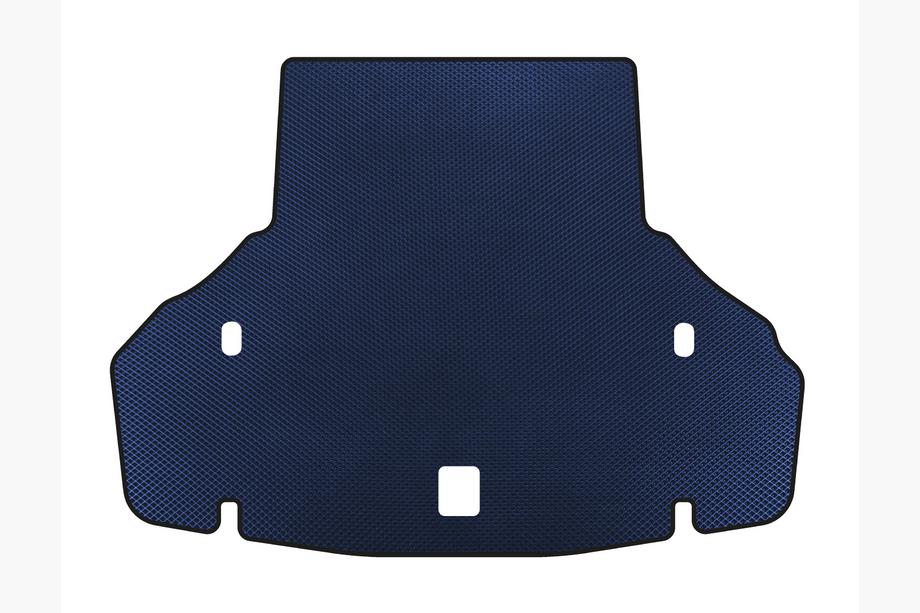 Lexus LS 2007-2017 Tapis de coffre (2007-2009, SD, 2 roues motrices, USA, Bleu) Image