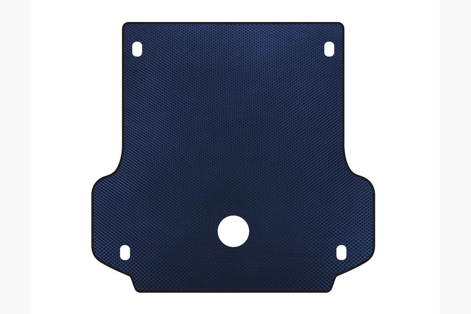 Mitsubishi Pajero Sport 2008-2015 Tapis de coffre EVA (2008-2013, Bleu) Photo 1
