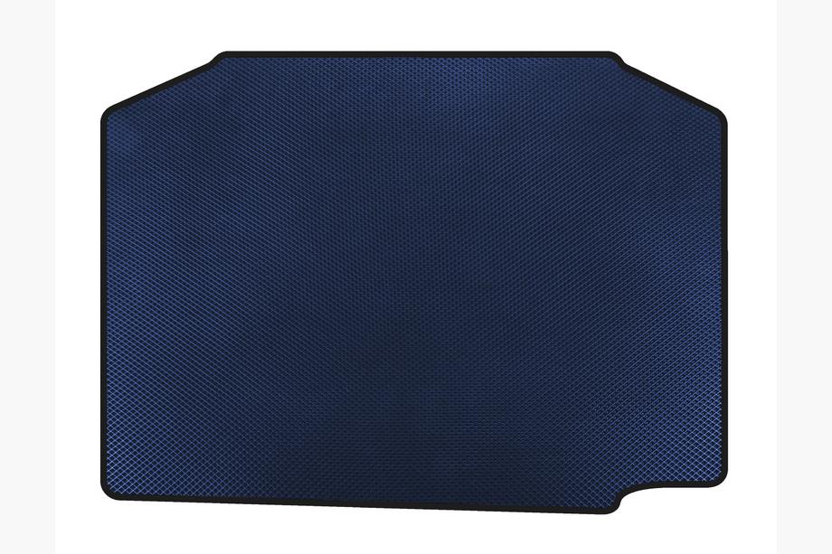 Skoda Fabia 2007-2014 Tapis de coffre (HB, Bleu) Photo 1