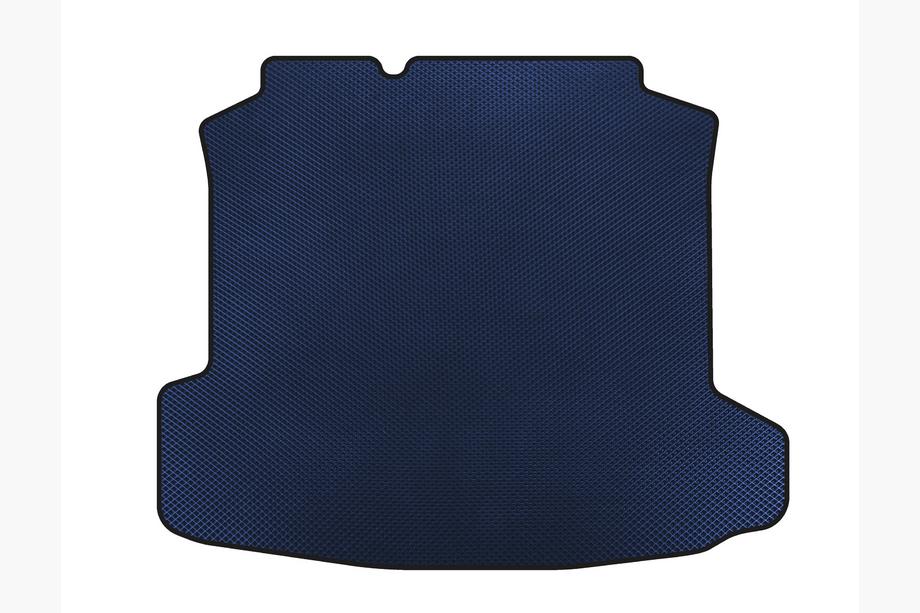 Volkswagen Polo 2010-2017 Tapis de coffre (SD, Bleu) Image