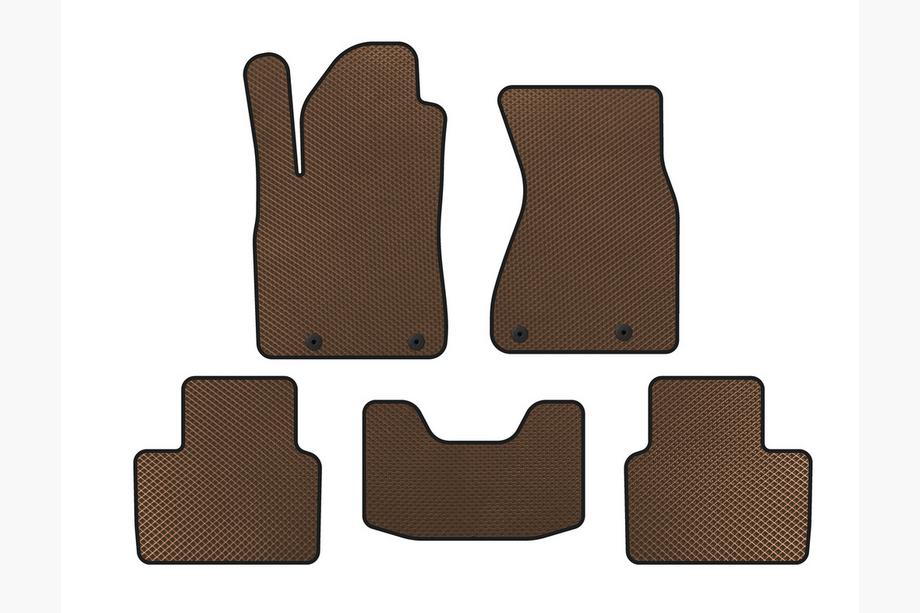 Audi A8 1994-2002 Tapis de sol EVA (Berline, Marron) Image