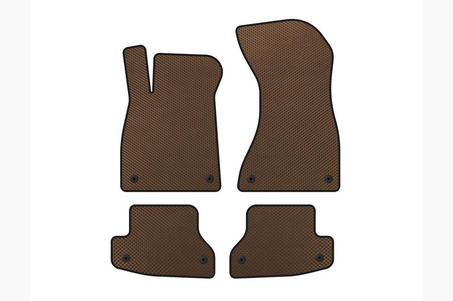 Audi A5 2016-2025 Tapis de sol EVA (Coupé, Marron) Image