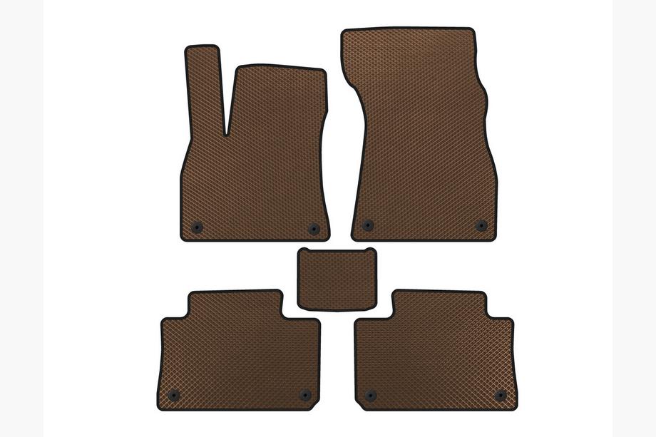 Audi e-Tron 2018-2022 Tapis de sol EVA (Marron) Image