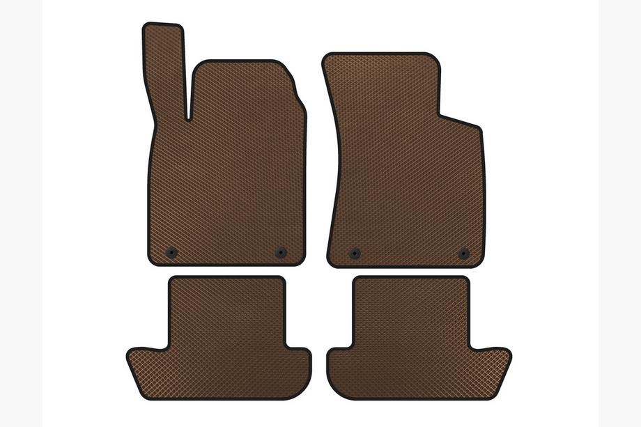 Audi TT 1998-2006 Tapis de sol EVA (Coupé, Marron) Image