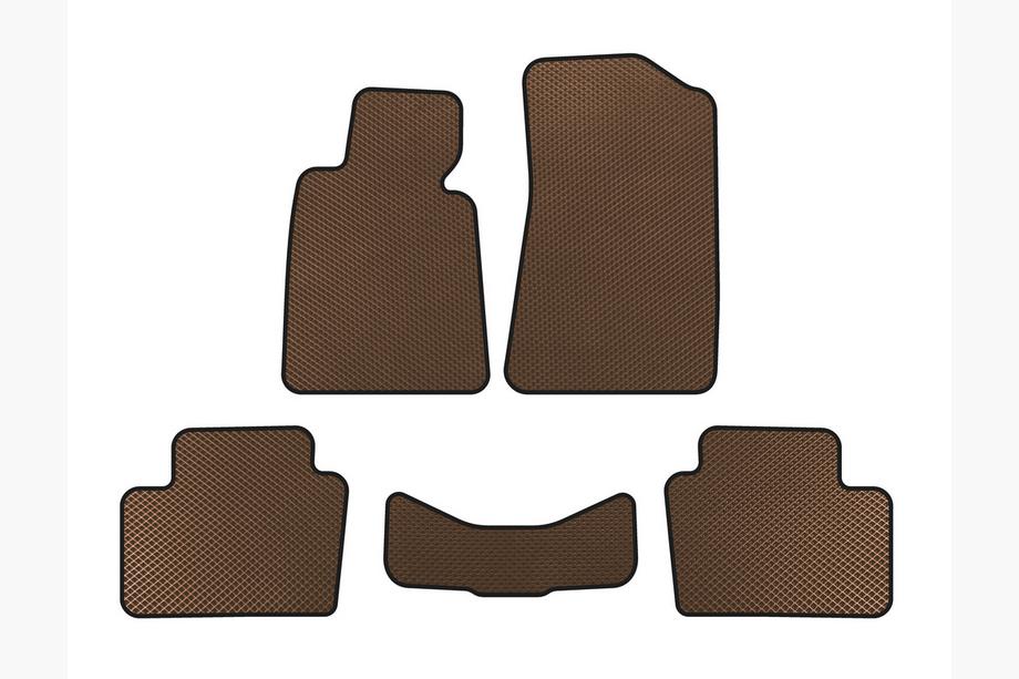 BMW Série 3 E30 1982–1994 Tapis de sol EVA (Marron) Image