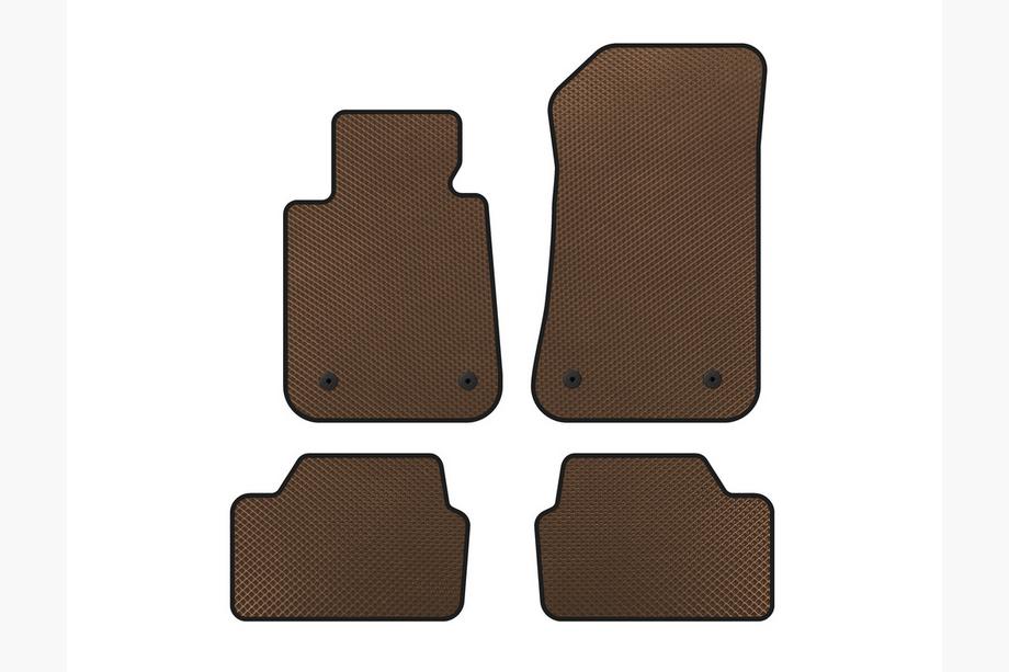 BMW 1 Series E81/E82/E87/E88 2004-2011 Tapis de sol EVA (Marron) Image
