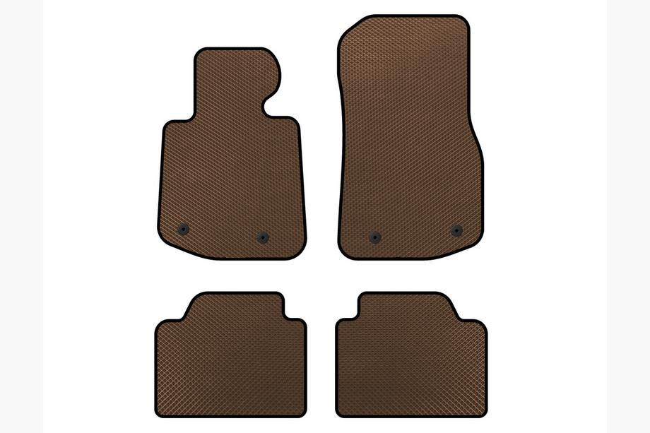 BMW 4 Series F32/F33/F36 2012-2020 Tapis de sol EVA V2 (Marron) Image