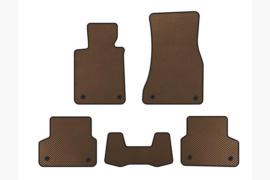 BMW Série 5 G30/G31 2017–2023 Tapis de sol EVA (Marron) Image