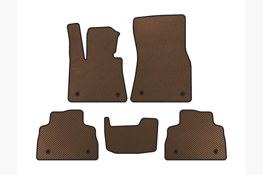 BMW X6 G06 2019–2027 Tapis de sol EVA (Marron) Image