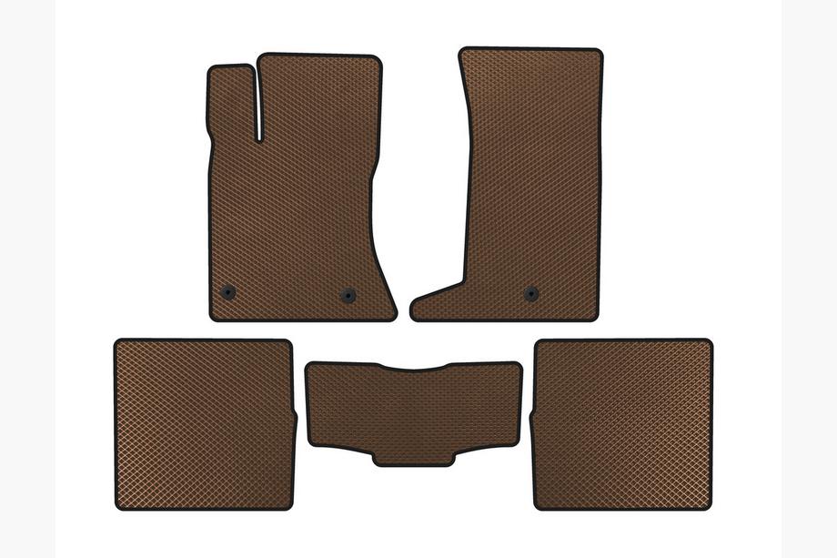 Cadillac SRX 2004-2009 Tapis de sol EVA (Marron) Image