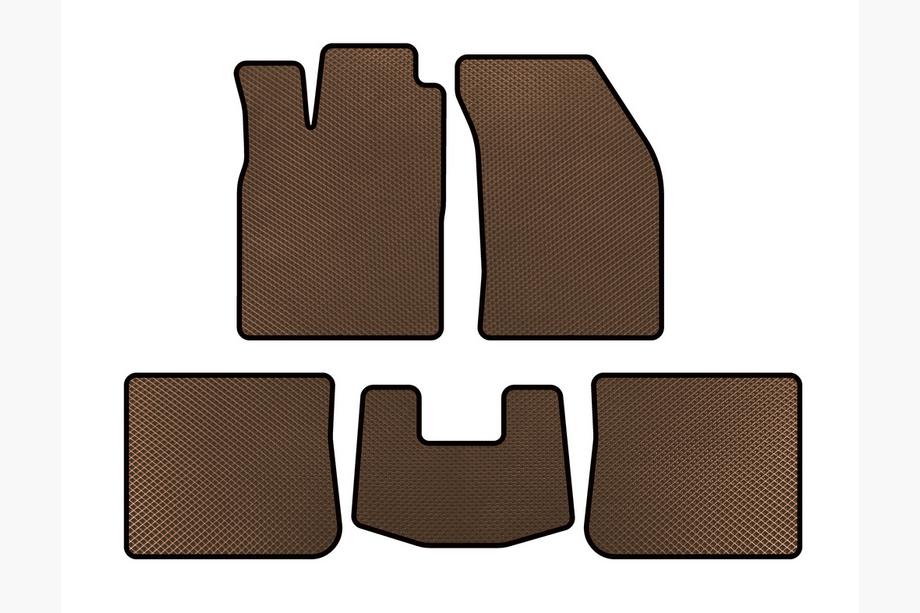 Chery Elara/Alia/Fora/A5 2006- Tapis de sol EVA (SD, Marron) Image