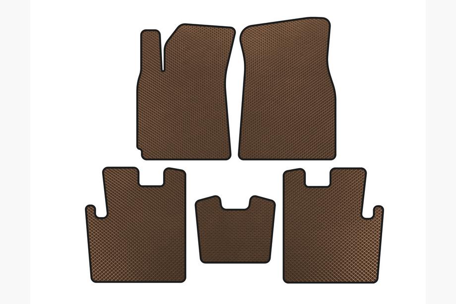 Chery Tiggo 1 2005-2016 Tapis de sol EVA (2009-2013, Marron) Image