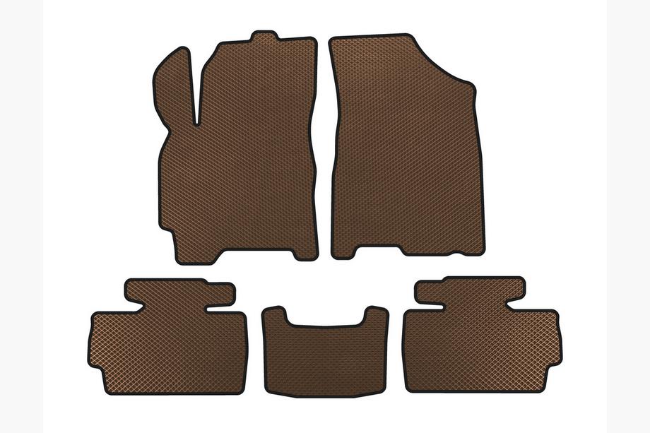 Chery Tiggo 2 2014- Tapis de sol EVA (Marron) Image