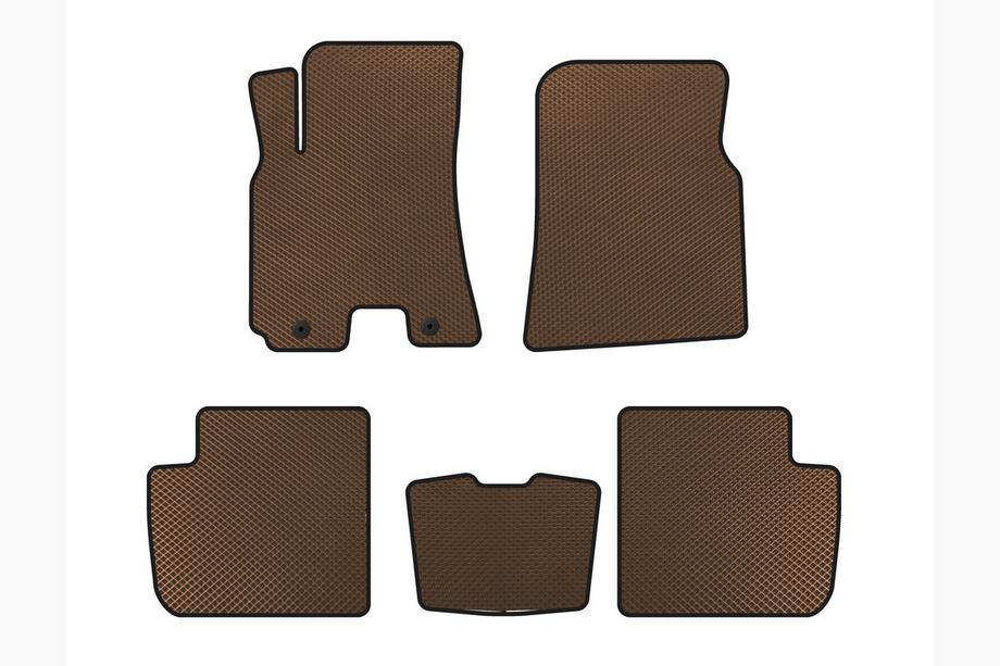 Chery Tiggo 3 2005- Tapis de sol EVA (Marron) Image