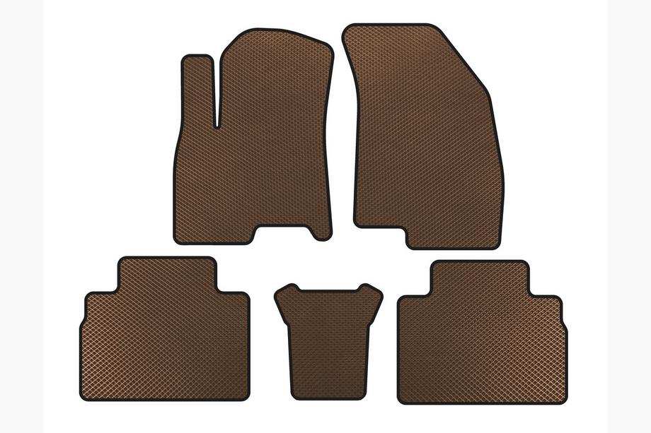Chery Tiggo 8 2017- Tapis de sol EVA (Marron) Image