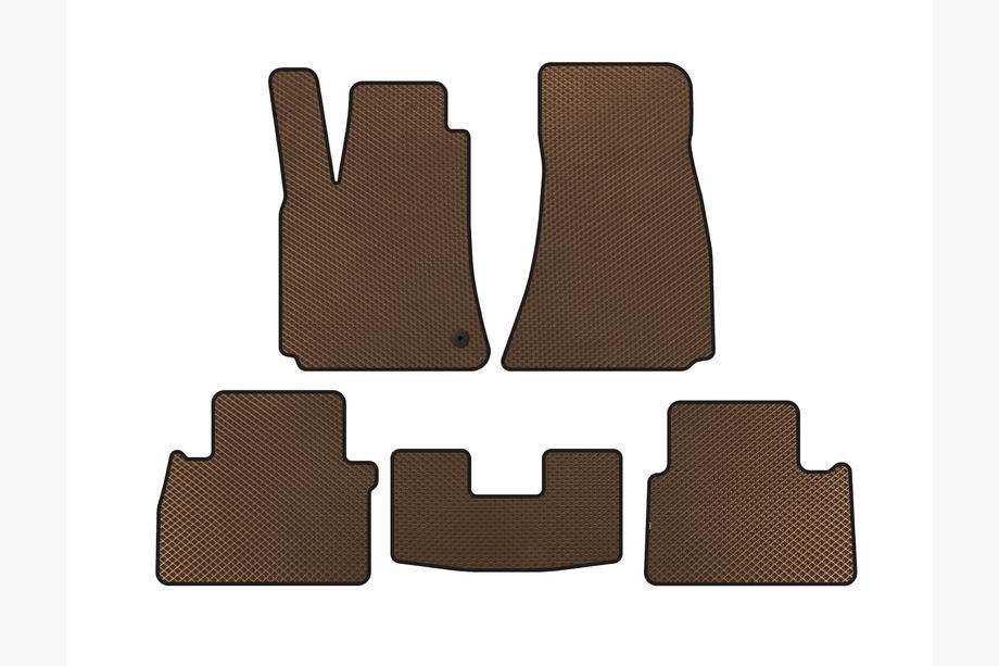 Chrysler C300 2004-2011 Tapis de sol EVA (SD, Marron) Image